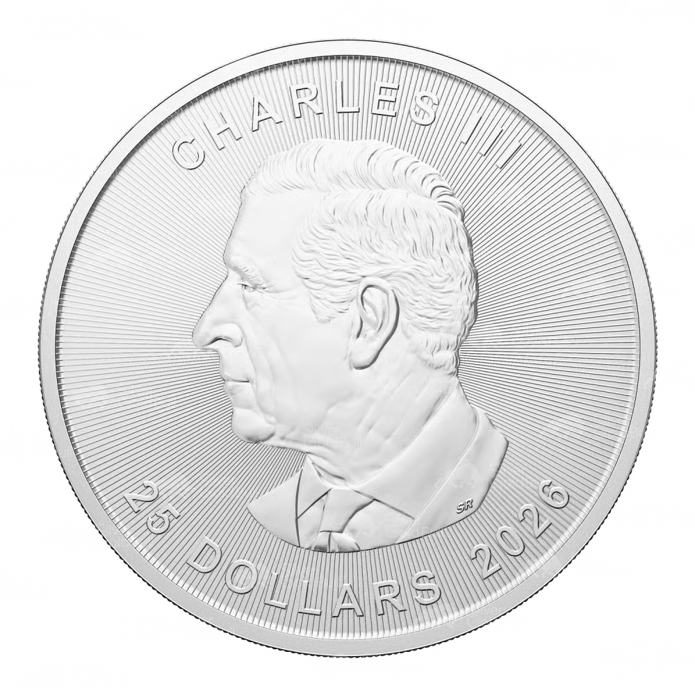 5 oz 2026 Canadian Maple Leaf: Grand Maple Silver Coin | Royal Canadian Mint